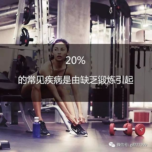 健身房里20%-100%的人，看到最后100%的人果断去健身 - 1