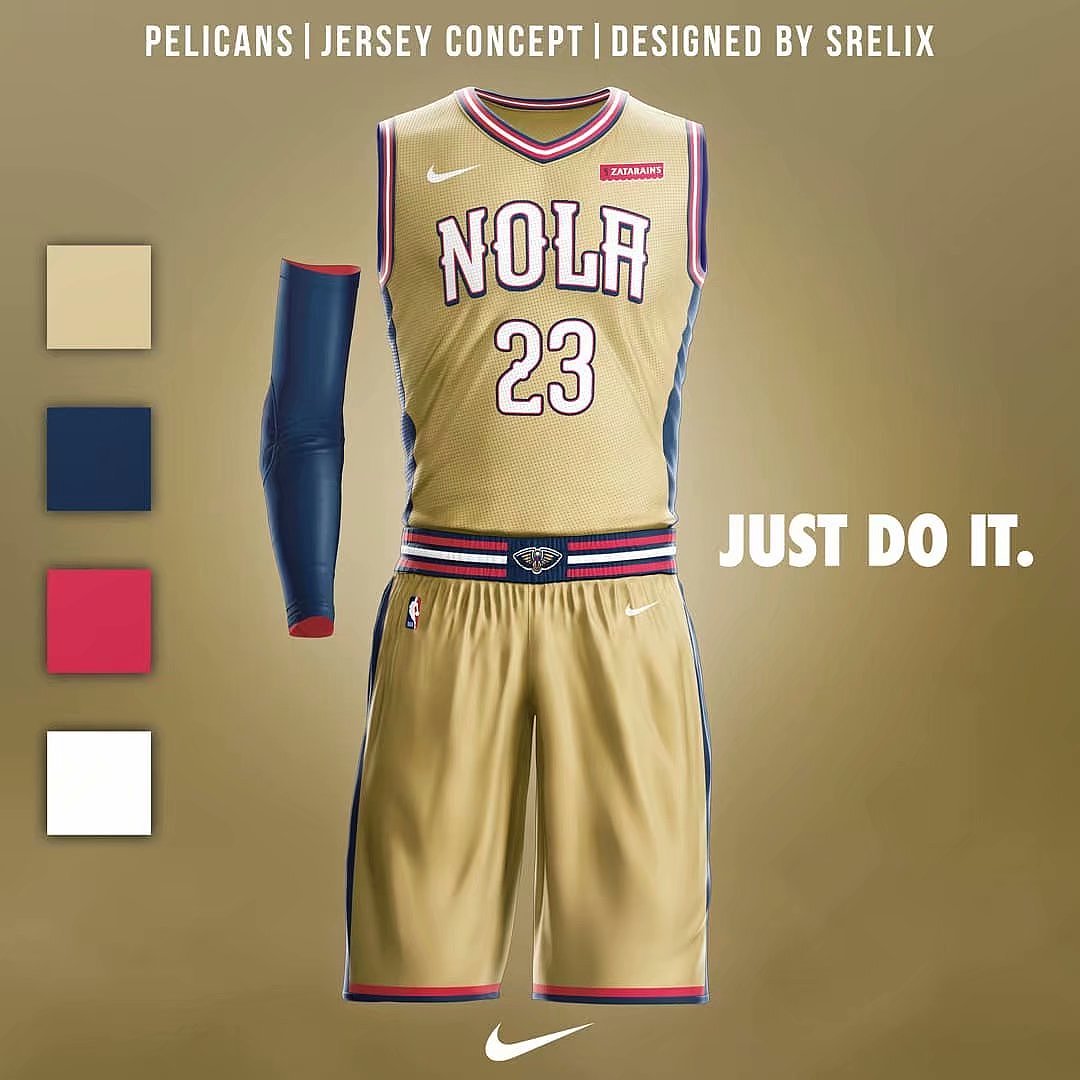 这些创意真的挺赞！网友设计的NBA球衣 - 14