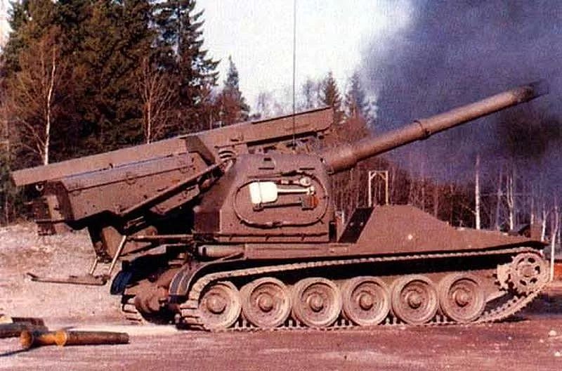 是牵引车也是自行火炮：瑞典“弓箭手”155卡车炮 - 2