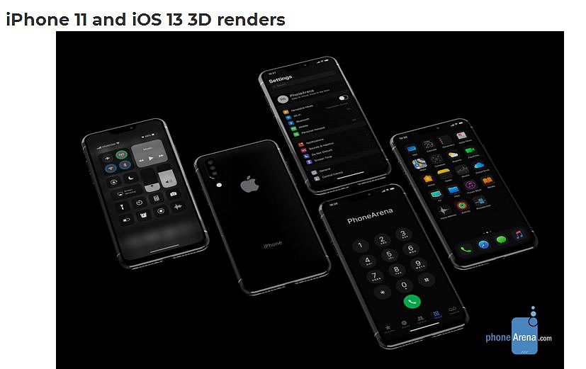 外网设计师渲染新iPhone、iOS13概念图 - 4