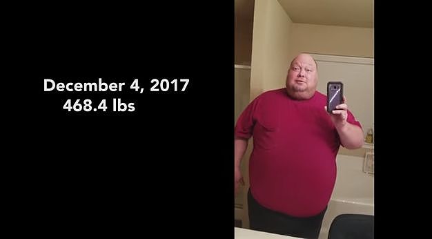 胖大叔疯狂锻炼一年，居然减掉了90公斤... - 15
