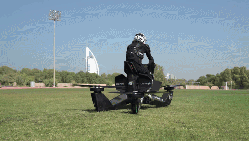兰博基尼警车之后，迪拜又给警察换上了飞行摩托车！ - 4