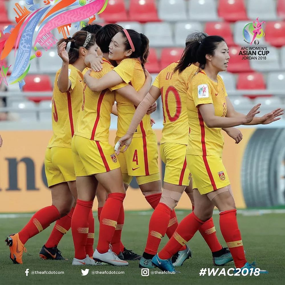 女足 | 中国女足提前一轮锁定2019女足世界杯门票 - 1
