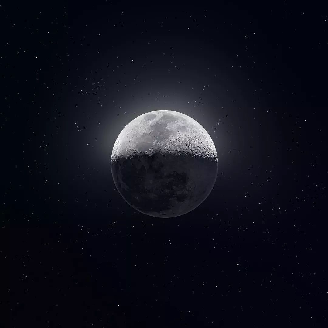 加州宅男狂拍50000张月球照片，合成了NASA都惊艳的作品。。。 - 3