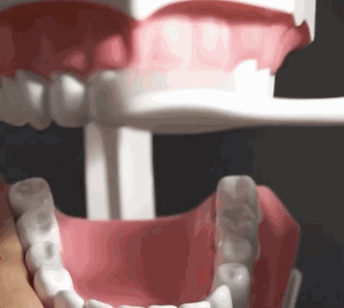 牙医手把手教你最实用的刷牙方法，1 步 1 动图！ - 14