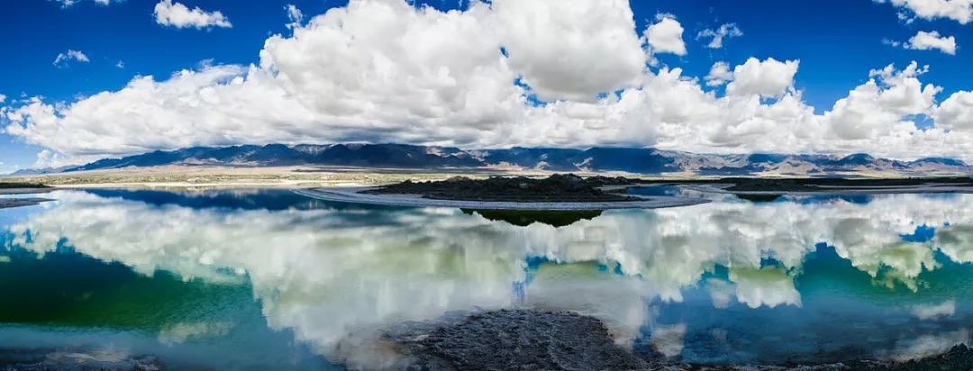这个比茶卡盐湖还梦幻的地方才是最美的“天空之镜”，还免费！ - 1