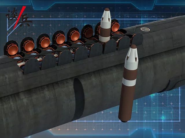 中国096核潜艇或搭载16枚巨浪3导弹！排水量10000吨｜CG图鉴 - 16