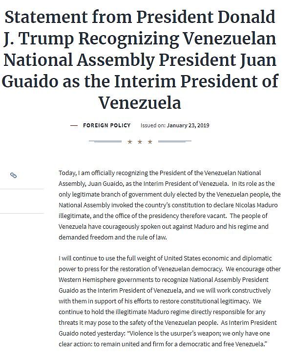 突发！美国公然煽动政变，委内瑞拉宣布与美国断交 - 3