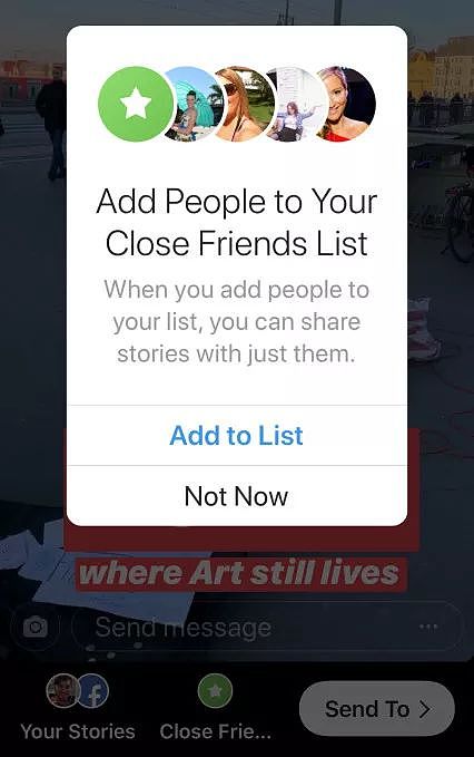 Instagram 新增的「Close Friends」功能，或许微信也应该尝试 - 2