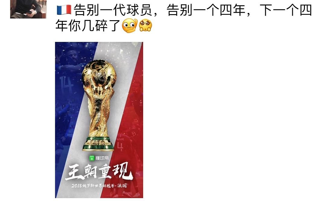 你没猜中的世界杯结局，姜文和鹿晗上个月就预测到了！ - 10
