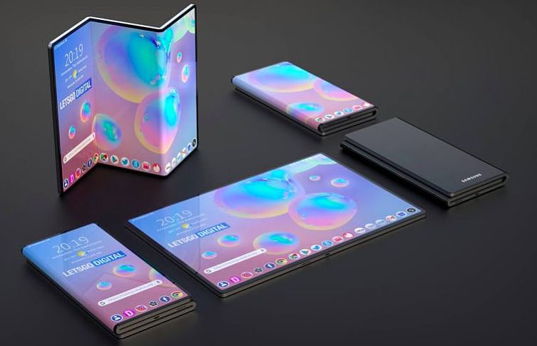 水滴屏的Galaxy Note10什么样？三星再曝折叠屏专利 - 5