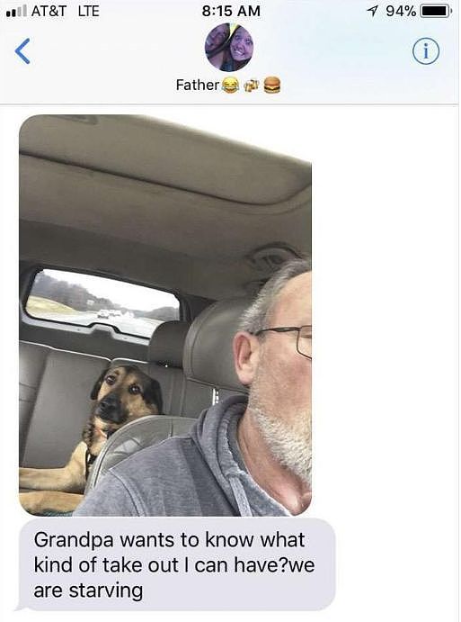 女儿出差时把狗子交给爸爸养，却意外收到了这样的短信…… - 2