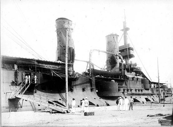 这艘沙俄战舰败给日军后跑到中国青岛，竟又被德国扣留 - 13