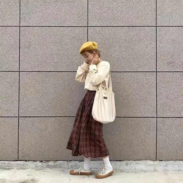韩国的学生范穿搭博主-春装示范，这么穿能省去你搭配的一大半时间哦！ - 2