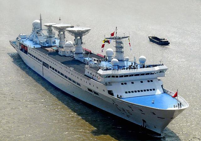 印度导弹测量船顶了两个球，秘密服役离中国同类舰差距不是一两点