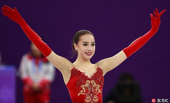 花滑女单扎吉托娃夺冠 俄奥运代表队终获首金
