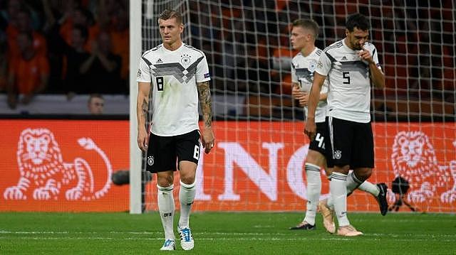 效率低下，近5场比赛德国射门107次，仅进2球