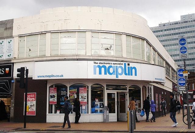 英国大型电子产品零售商Maplin宣布破产
