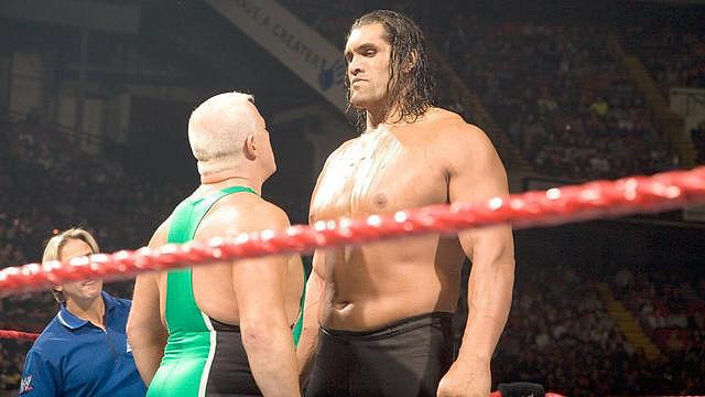 印度最高的肌肉猛男，巨石强森都比他矮一头，摔跤场上的巨人！