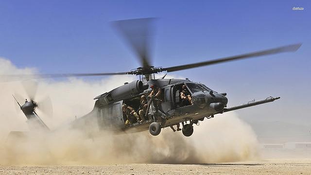 美1架HH-60直升机在伊拉克坠毁 机上7人全部遇难