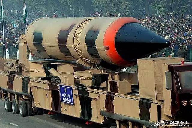 印度试射烈火5洲际导弹：射程五千公里，号称中国杀手！