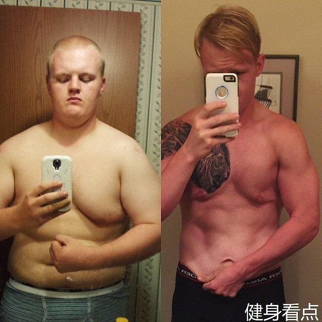 胖小伙2年练出了腹肌，随后反弹了45斤，感慨减肥真是一辈子的事