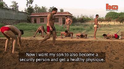 来自印度的健身村，平均年收入不到1万元，却人人一身肌肉