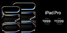 你买吗？苹果推出新IPad 性能提高4倍：选配加满26297元 1T以下残血CPU