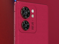 摩托罗拉 Edge 40 手机大量宣传图片曝光：天玑 8020 芯片 + 红绿素皮款