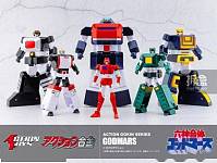 ACTION TOYS ACTION合金 六神合体 GODMARS 雷霆王 变形可动机甲